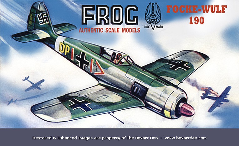 Maquette Focke Wulf 190 – Triang (Frog) Vintage 1/72 – édition Française